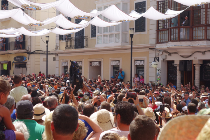 Fiesta in Mahon Menorca
